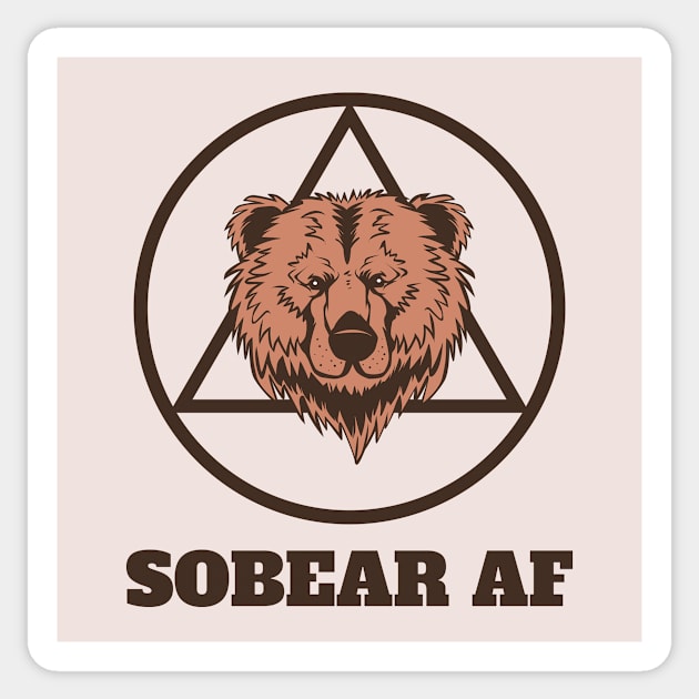 Sober AF Sticker by sqwear